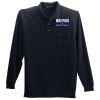 Long Sleeve Silk Touch Polo with Pocket Thumbnail