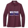 Women's Silk Touch Long Sleeve Polo Thumbnail